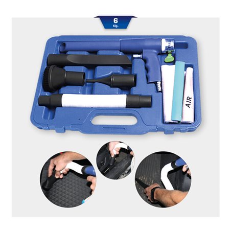 Brilliant Tools Druckluft-Sauger, 6-tlg