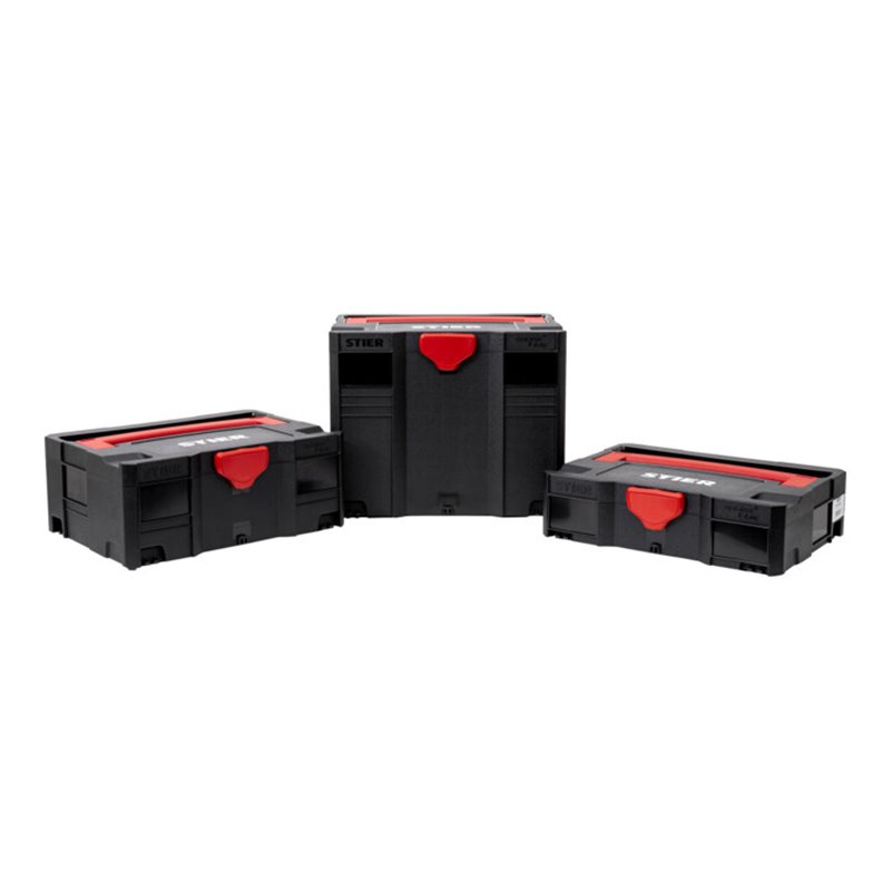 STIER Systainer-Set 3-teilig + Gratis Micro-Systainer