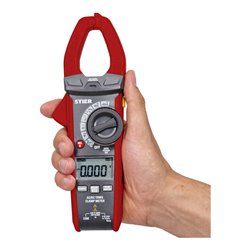 STIER Digitale Stromzange AC/DC 1000V 400A 40MΩ 100kHz