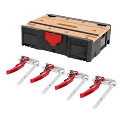 STIER Systainer- Set MFT T-Loc + Hebelzwingen 5-teilig