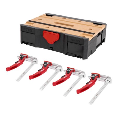 STIER Systainer- Set MFT T-Loc + Hebelzwingen 5-teilig