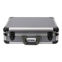 STIER Elektriker-Werkzeugsortiment im Aluminiumkoffer 128-teilig