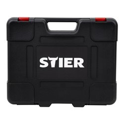 STIER Werkzeugkoffer mit 60-teiligem Werkzeugsortiment