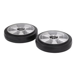 STIER Lenkräder-Set Gummi für Hubwagen