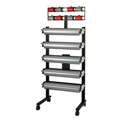 Rocholz Ständer fahrbar MULTI-ZAC mit Abroller