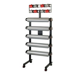 Rocholz Ständer fahrbar MULTI VARIO mit 5 Abroller