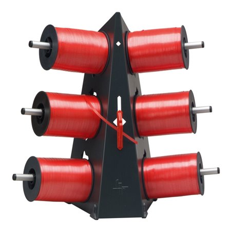 Rocholz Bandabroller Tisch- und Wandabroller für 6-8 Spulen mit Abschneider