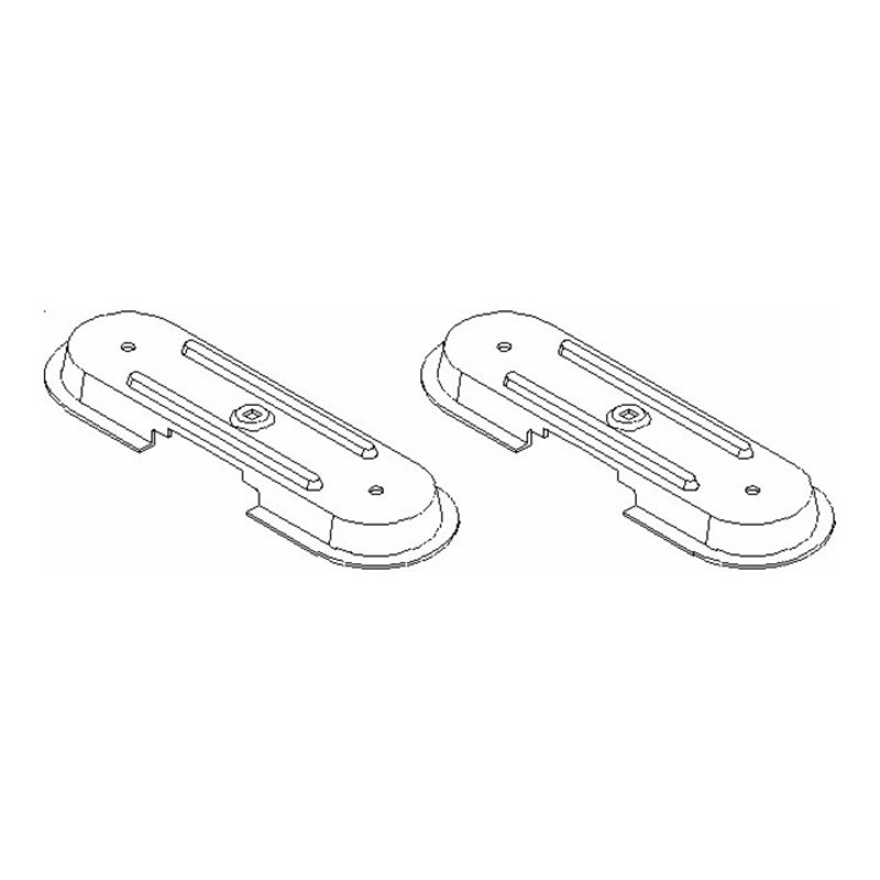 Rocholz Füße für Bandabroller-Rahmen STANDARD