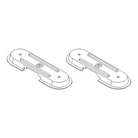 Rocholz Füße für Bandabroller-Rahmen STANDARD