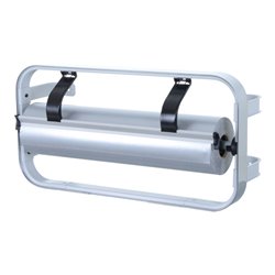 Rocholz Wandabroller STANDARD Rollenbreite 75 cm gezahnte Abreißschiene verchromt