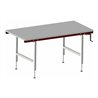 Rocholz Pack- und Arbeitstisch SYSTEM 1600 1600x800x710-960 mm mit Kurbelverstellung
