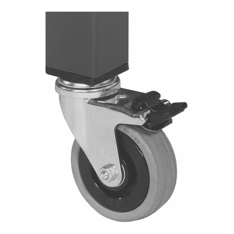 Rocholz Rollensatz für höheneinstellbare Packtische Bauhöhe 162 mm FLEX+SYSTEM