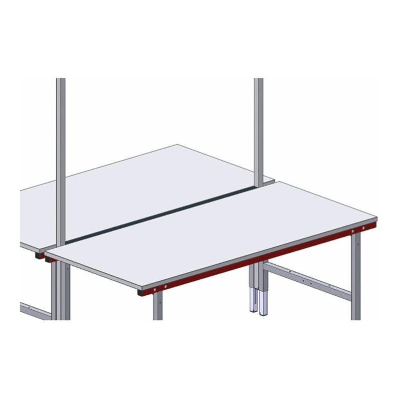 Rocholz Spaltabdeckung SYSTEM 2000 BxT 1640x40 mm für Packtisch 203000