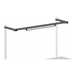 Rocholz Halterung zur Befestigung der Arbeitsplatzleuchte an den Holmen SYSTEM 2000 1730x455x40 mm