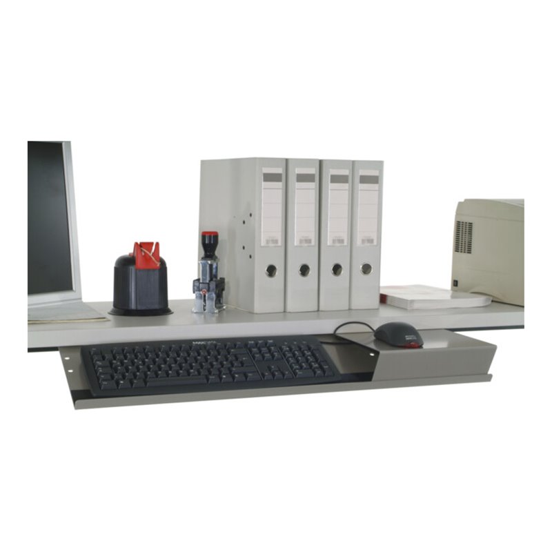 Rocholz Tastatur- und Mausablage SYSTEM 2000 760x210x20 mm
