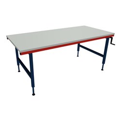 Rocholz Pack- und Arbeitstisch SYSTEM 2000 2000x920x710-960 mm