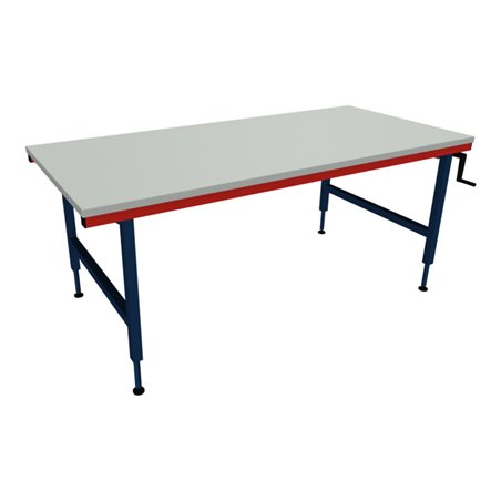 Rocholz Pack- und Arbeitstisch SYSTEM 2000 2000x920x710-960 mm