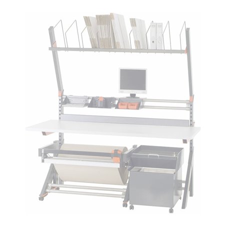 Rocholz Rückwandbord MODUL 5000 1705x38x85 mm