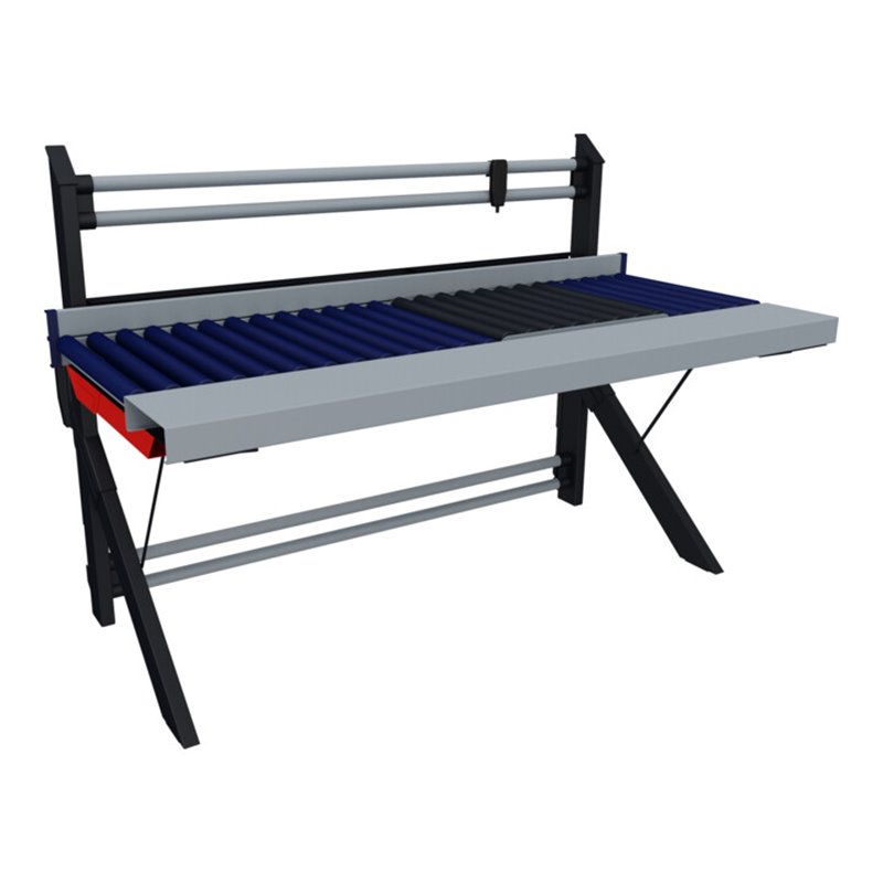 Rocholz 1955x1040x1330 mm MODUL 5000 Rollenbahntisch mit integrierter Waage