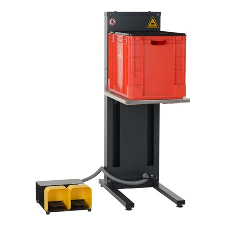 Rocholz Pneumatik-Hublift 450x845x1320 mm Hubhöhe von 250-750 mm