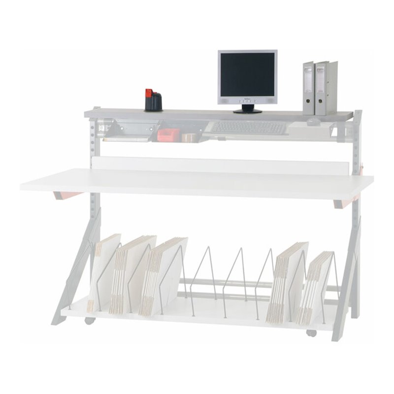 Rocholz Ablagebord MODUL 5000 BxT 1705x295 mm