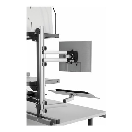 Rocholz Profilleiste für EDV Gelenkarme SYSTEM 2000 H 745 mm