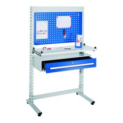 Rocholz QM-Station MODUL 5200 1050x650x1765 mm Metallablage und Schublade für Kleinutensilien