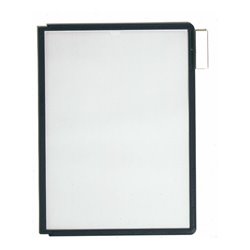 Rocholz Sichttafeln A4 5 Stück in schwarz