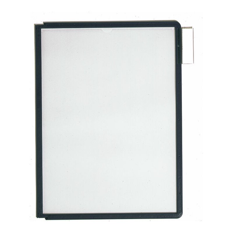 Rocholz Sichttafeln A4 5 Stück in schwarz