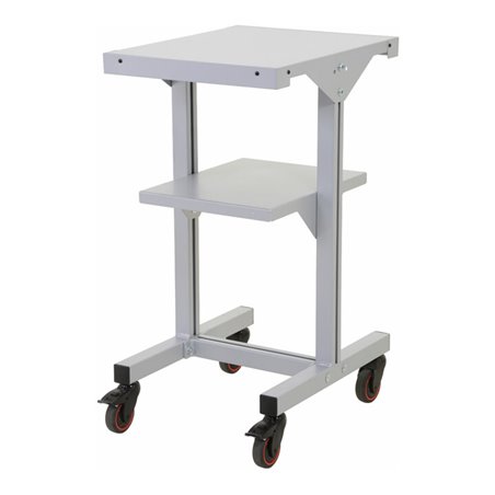 Rocholz Beistellwagen SYSTEM FLEX 405x500x800 mm in RAL 9006