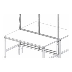 Rocholz Spaltabdeckung für Doppelpackplatz zwischen den Anbauprofilen SYSTEM FLEX BxT ca. 1000x40 mm