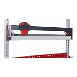 Rocholz Schneidvorrichtung für Packtisch Schnitt B 750 mm HxBxT 150x1000x50 mm schwarz
