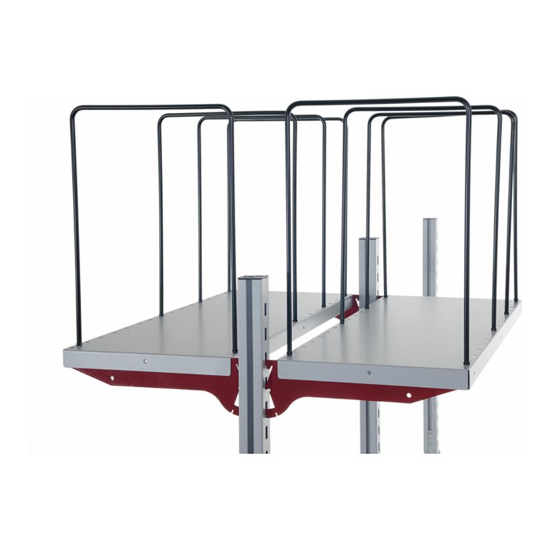 Rocholz Fachteiler offen SYSTEM FLEX TxH 300x400 mm schwarz