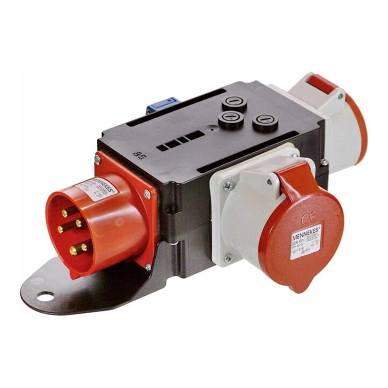 CEE-Adapter MIXO MOSEL 1xCEE-Stecker 400V,32 A,5-polig IP44 AS-SCHWABE