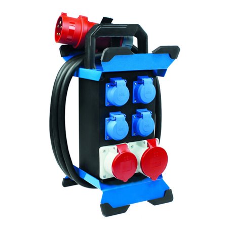 CEE-Standstromverteiler STECKY 12 CEE-Stecker 400V,32 A,5-polig AS-SCHWABE