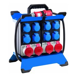 CEE-Standstromverteiler STECKY DUO 1 CEE-Stecker 400V,16 A,5-polig AS-SCHWABE