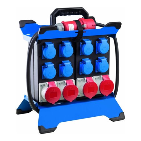 CEE-Standstromverteiler STECKY DUO 1 CEE-Stecker 400V,16 A,5-polig AS-SCHWABE