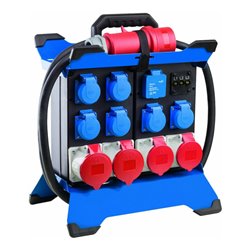 CEE-Standstromverteiler STECKY DUO 3 CEE-Stecker 400V,32 A,5-polig AS-SCHWABE