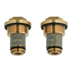 Grohe Rückflussverhinderer 14149 2 Stück chrom