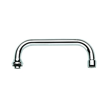 Grohe U-Auslauf 13028 Ausladung 200mm für Küchen-Wandbatterien, 1/2'' chrom