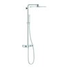 Grohe Duschsystem Euphoria SmartC 310 Cube D chr, m AP-Thermostat, Arm 45cm schwenkbar