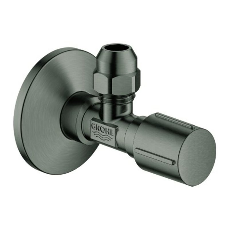 Grohe Eckventil 1/2', hard graphite gebürstet