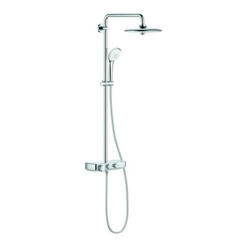 Grohe Duschsystem Euphoria SmartC 260 Mono AP-Thermostat, Duscharm 45cm, chrom