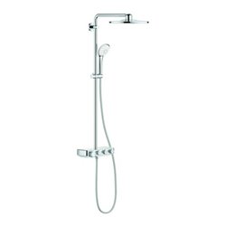 Grohe Duschsystem Euphoria SmartC 310 Duo chr, m AP-Thermostat, Arm 45cm schwenkbar