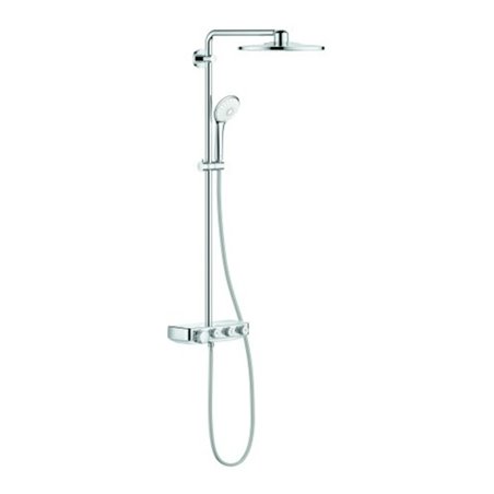 Grohe Duschsystem Euphoria SmartC 310 Duo chr, m AP-Thermostat, Arm 45cm schwenkbar