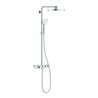 Grohe Duschsystem Euphoria SmartC 310 Duo chr, m AP-Thermostat, Arm 45cm schwenkbar