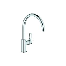 Grohe Spültisch-Einhebelmischer BauLoop chrom, hoher, schwenkbarer Auslauf