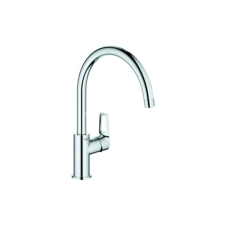 Grohe Spültisch-Einhebelmischer BauLoop chrom, hoher, schwenkbarer Auslauf