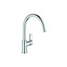 Grohe Spültisch-Einhebelmischer BauLoop chrom, hoher, schwenkbarer Auslauf