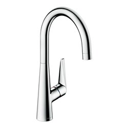 hansgrohe Spültisch-Einhebelmischer 260 Talis M51 1jet, Edelstahl-Optik